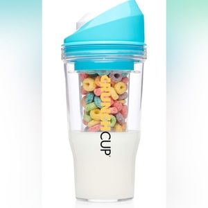 Crunch Cup cereal to go cup with splash cap-NEW🩷🥣